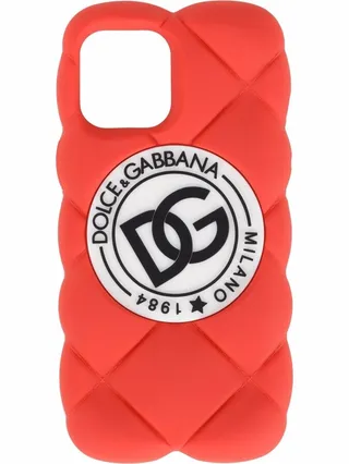 DG logo quilted iPhone 12 Pro Max cover