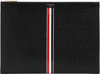 Thom Browne Stripe Medium Document Holder