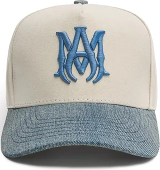 Embroidered-Logo Two-Tone Hat