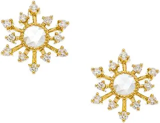 Leena Diamond Stud Earrings