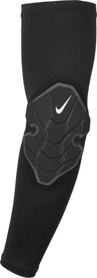Men's Nike Pro HyperStrong Padded Football Elbow Sleeve (1 Sleeve) in Black
