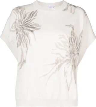 BRUNELLO CUCINELLI- Wool And Cashmere Blend Top