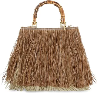 Scicli Raffia Tote Bag