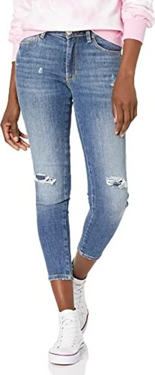 GUESS Women's Eco Stretch Mid-Rise Sexy Curve Skinny Fit Jean