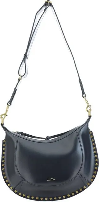 Isabel Marant Naoko Logo Printed Crossbody Bag
