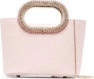 Crystal-Embellished Tote Bag