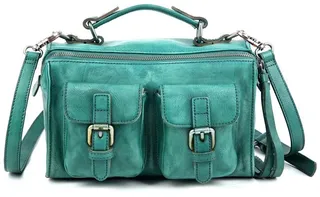 Las Luna Leather Crossbody Bag
