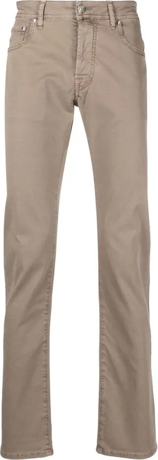 Straight-Leg Chino Trousers