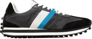 Colour-Block Panelled Low-Top Sneakers