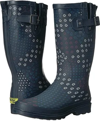 Western Chief Printed Tall Rain Boot (Pretty Pattern) Women's Rain Boots