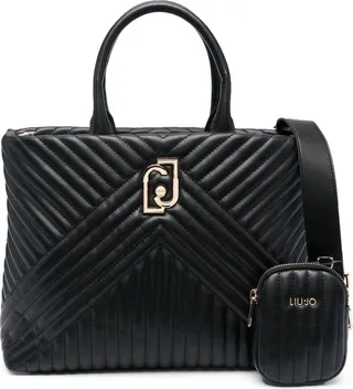 Eco-friendly quilted tote bag