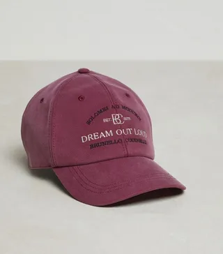 Brunello Cucinelli Embroidered Logo Cap