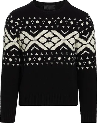 Josef Wool-Cashmere Knit Sweater