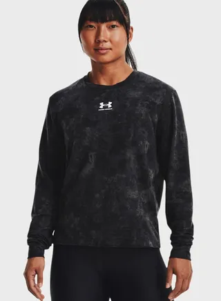 Rival Terry Print Sweatshirt