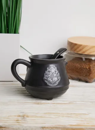 Cauldron Soup Mug And Spoon