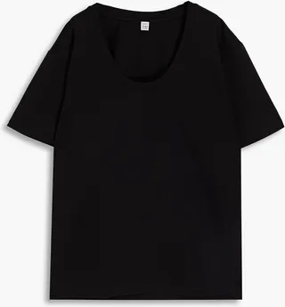 Oversized jersey T-shirt