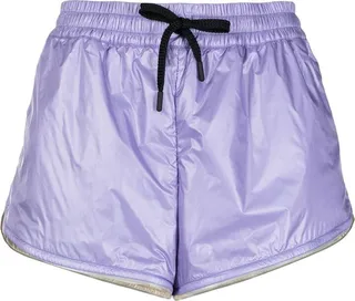 Drawstring-Fastening Track Shorts