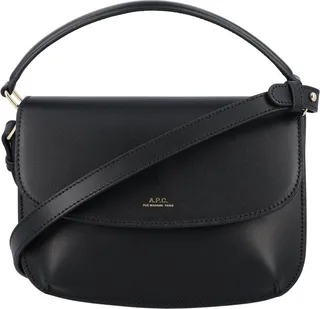 A.P.C. Logo Printed Sarah Mini Shoulder Bag