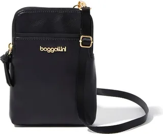 baggallini Take Two Bryant Vegan Leather Pouch Crossbody Bag