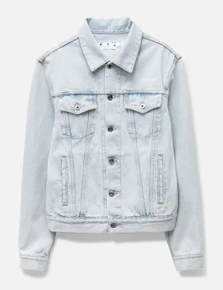 Diag Tab Slim Denim Jacket