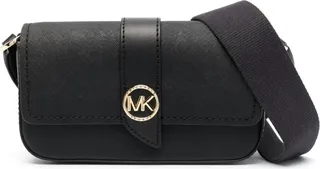 MICHAEL MICHAEL KORS- Greenwich Leather Crossbody Bag