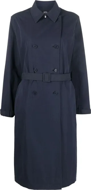 Double-Breasted Trench Coat