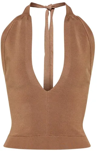 Kai halterneck crop top
