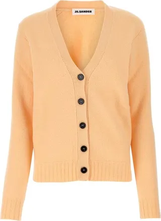 Jil Sander V-Neck Knitted Cardigan
