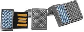 Carbon Slim USB Cufflinks