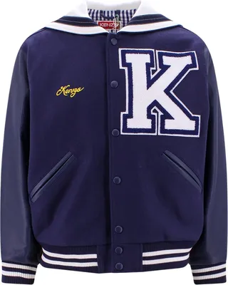 Sailor Varsity wool and leather jacket