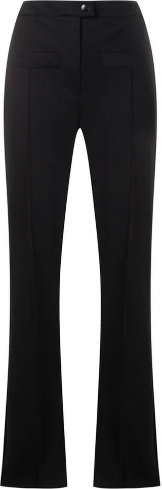 Karin high-waisted straight-leg trousers