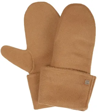 Wool and cashmere mittens