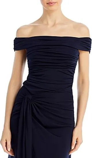 Cinq a Sept Sheila Off The Shoulder Thong Bodysuit