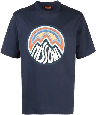 logo-print short-sleeve T-shirt