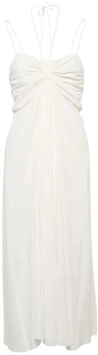 Jenila halter midi dress