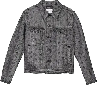 Monogram Denim Trucker Jacket