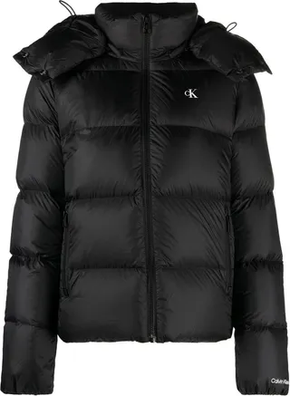 Logo-Print Puffer Jackets