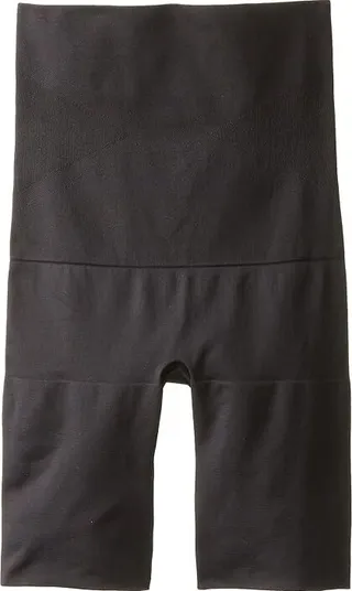 Maidenform Women's Shapewear Hi Waist Thigh Slimmer (Black) Women's Underwear