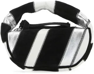 By Far Cush Micro Two-Tone Tote Bag
