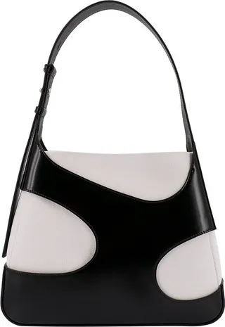 Salvatore Ferragamo Cut-Out Detailed Logo Debossed Shoulder Bag