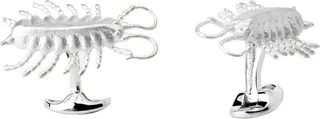 Deakin & Francis - Deakin & Francis Sterling Silver Centipede Cufflinks