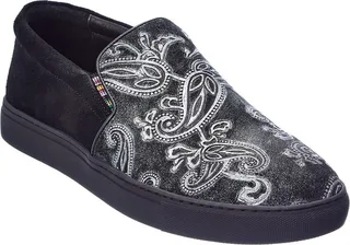 Robert Graham Hydrus Suede Slip-On Sneaker