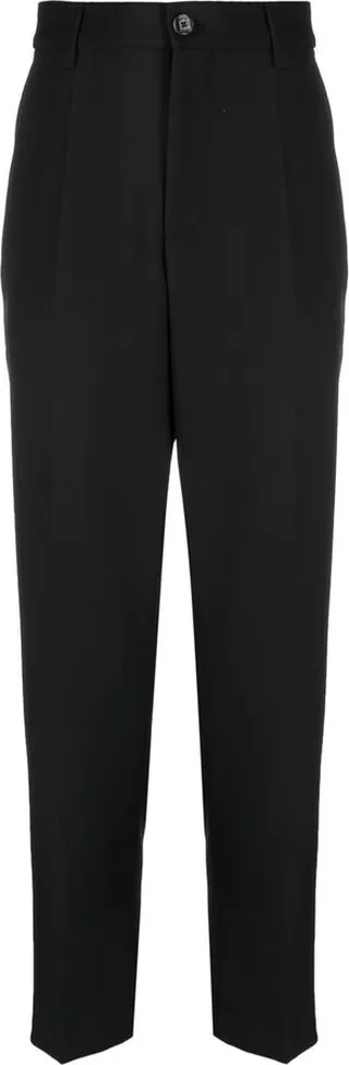 Logo-Patch Tapered Trousers