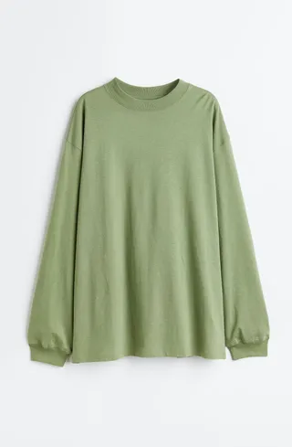 Long-sleeved Jersey Shirt