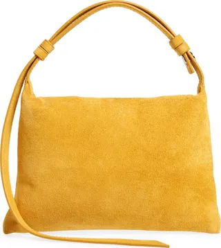 Mini Puffin Suede Bag