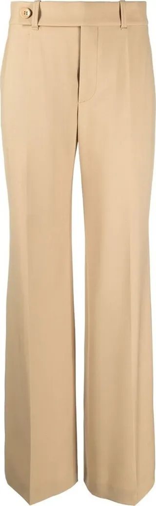 Signature straight-leg trousers