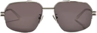 Bottega Veneta Eyewear Geometric Frame Sunglasses