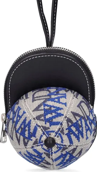 Nano Cap monogram canvas & leather bag