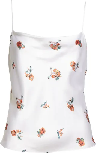 Floral Silk Camisole