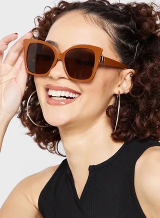 Oversized Cat Eye Sunglasses